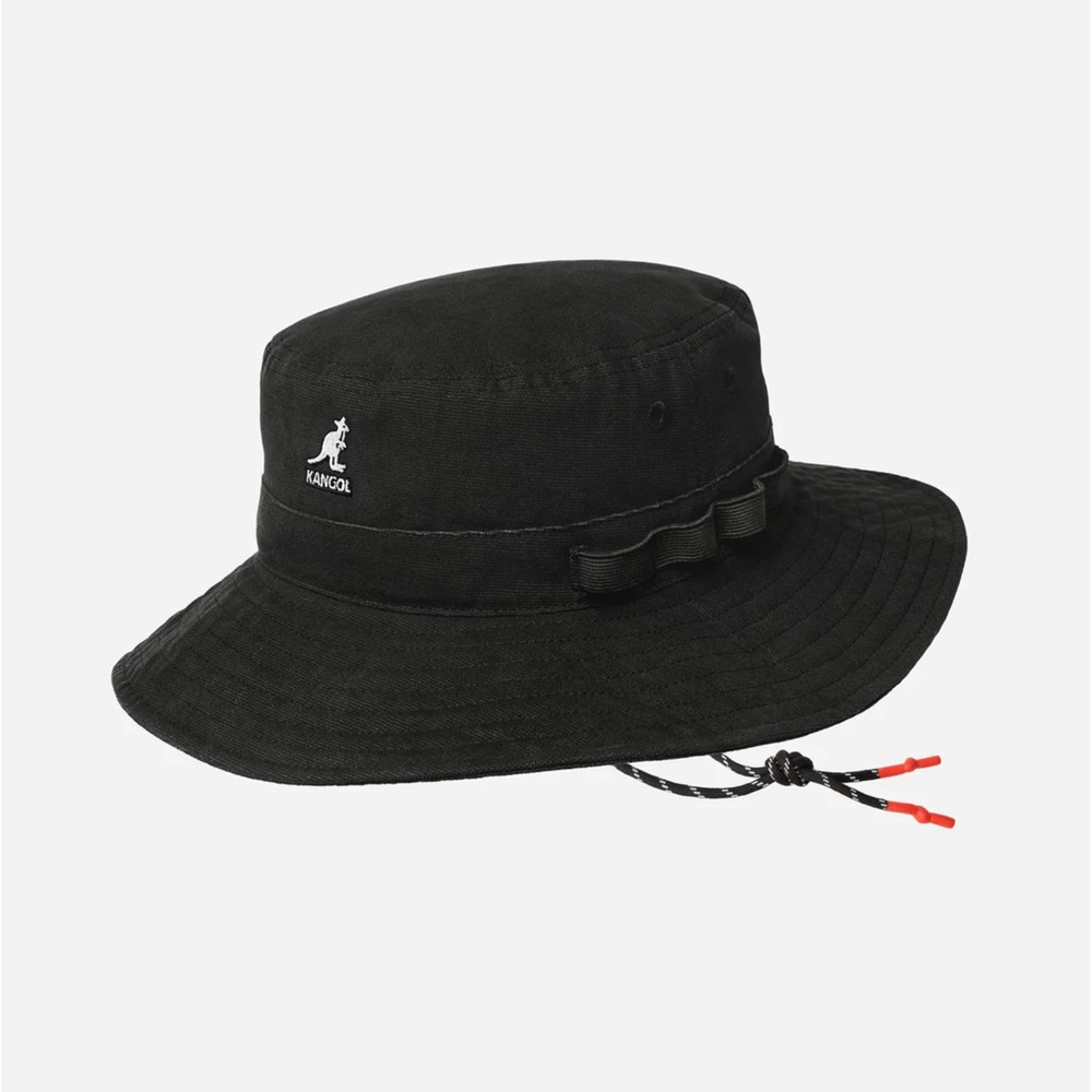 Kangol Utility Cords Black Bucket Hat